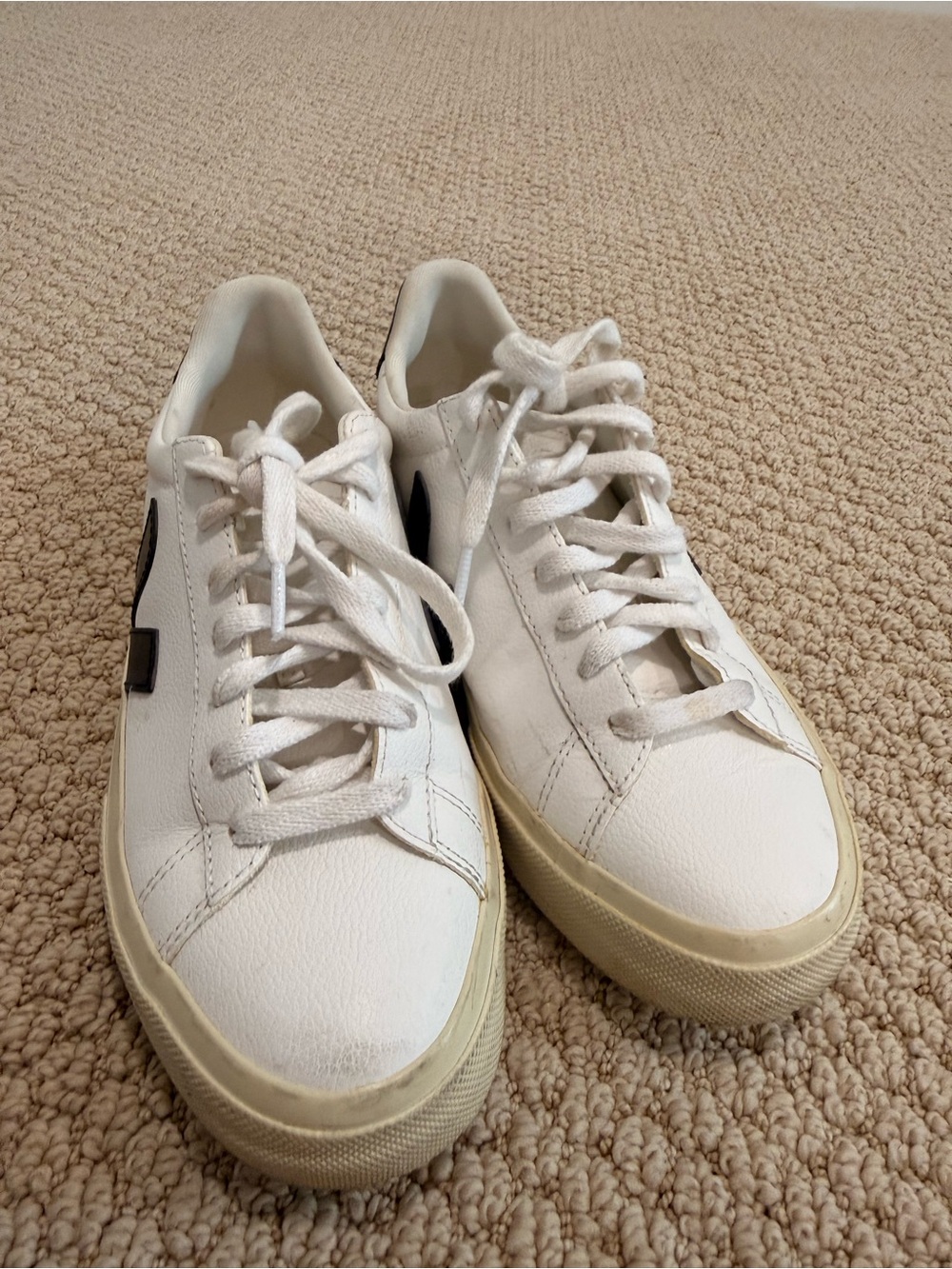 Veja Classic White Low-Top Sneakers - White